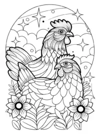 Chickens charting the stars
