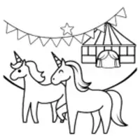 Unicorns at the celestial science fair