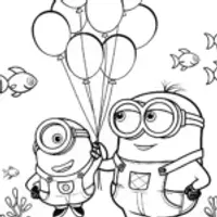 Minion’s underwater balloon party