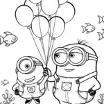 Minion’s underwater balloon party