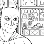 Batman in the whimsical time bazaar
