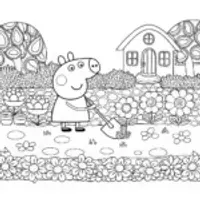 Peppa Pig’s gardening adventure