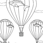 Shark hot air balloon race