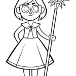 Mirabel with a magical weather vane