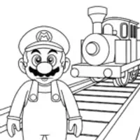 Mario’s train adventure