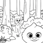Huggy Wuggy’s forest adventure
