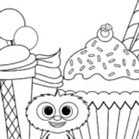 Huggy Wuggy in ice cream land