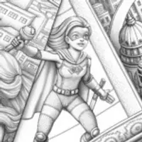 Barbie’s superhero comic adventure