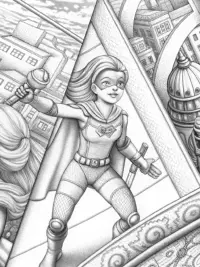 Barbie’s superhero comic adventure