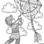 Zephyr flying a kite
