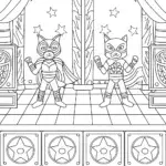 Superhero pets talent show