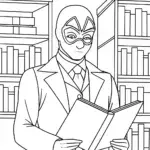Venom as a midnight librarian