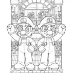 Mario and Luigi at Comic Con