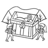 Rainbow High students treasure hunt