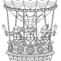 Teenage Mutant Ninja Turtles airship