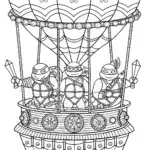 Teenage Mutant Ninja Turtles airship