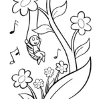 Miles Morales in a musical garden