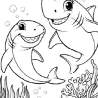 Shark’s underwater dance party