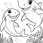 Shark’s underwater dance party