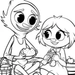 Huggy Wuggy’s picnic fun
