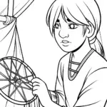 Luma weaving dreamcatchers