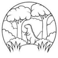Godzilla as a forest guardian