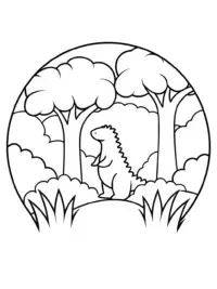Godzilla as a forest guardian