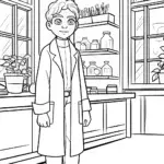 Miles Morales in a botanical lab