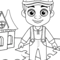 Blippi in puzzle land