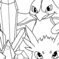 Legendary Pokémon protect the crystal