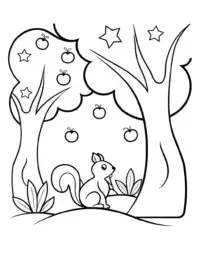 Squirrel’s enchanted orchard quest