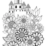 Flowers building a dream city