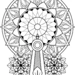 Kaleidoscope of curiosity mandala