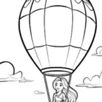 Barbie’s hot air balloon adventure