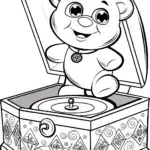 Cheer Bear in a music box