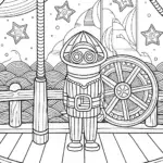 Captain Barnacles starry night adventure