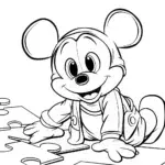 Mickey Mouse puzzle adventure