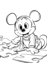 Mickey Mouse puzzle adventure