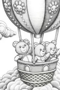 Care Bears balloon adventure