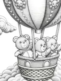 Care Bears balloon adventure