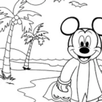 Mickey Mouse’s spooky beach adventure