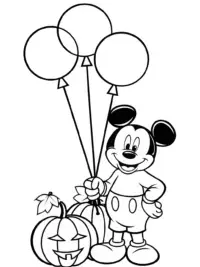Mickey Mouse Halloween Balloon Adventure