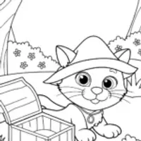Whiskers the Cat’s treasure hunt