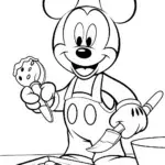 Mickey Mouse cookie decorating fun