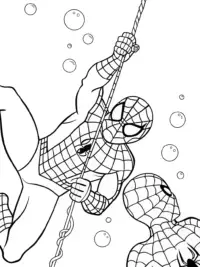 Spider-Man underwater rescue