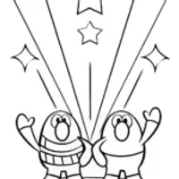 Rainbow Friends light show