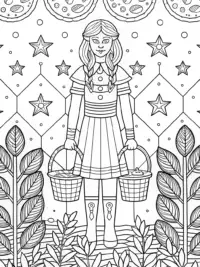 Barbie as a cosmic gardener