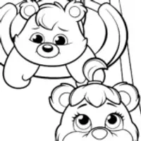Care Bears in an upside-down world