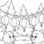 Care Bears lantern festival