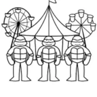 Teenage Mutant Ninja Turtles fairground
